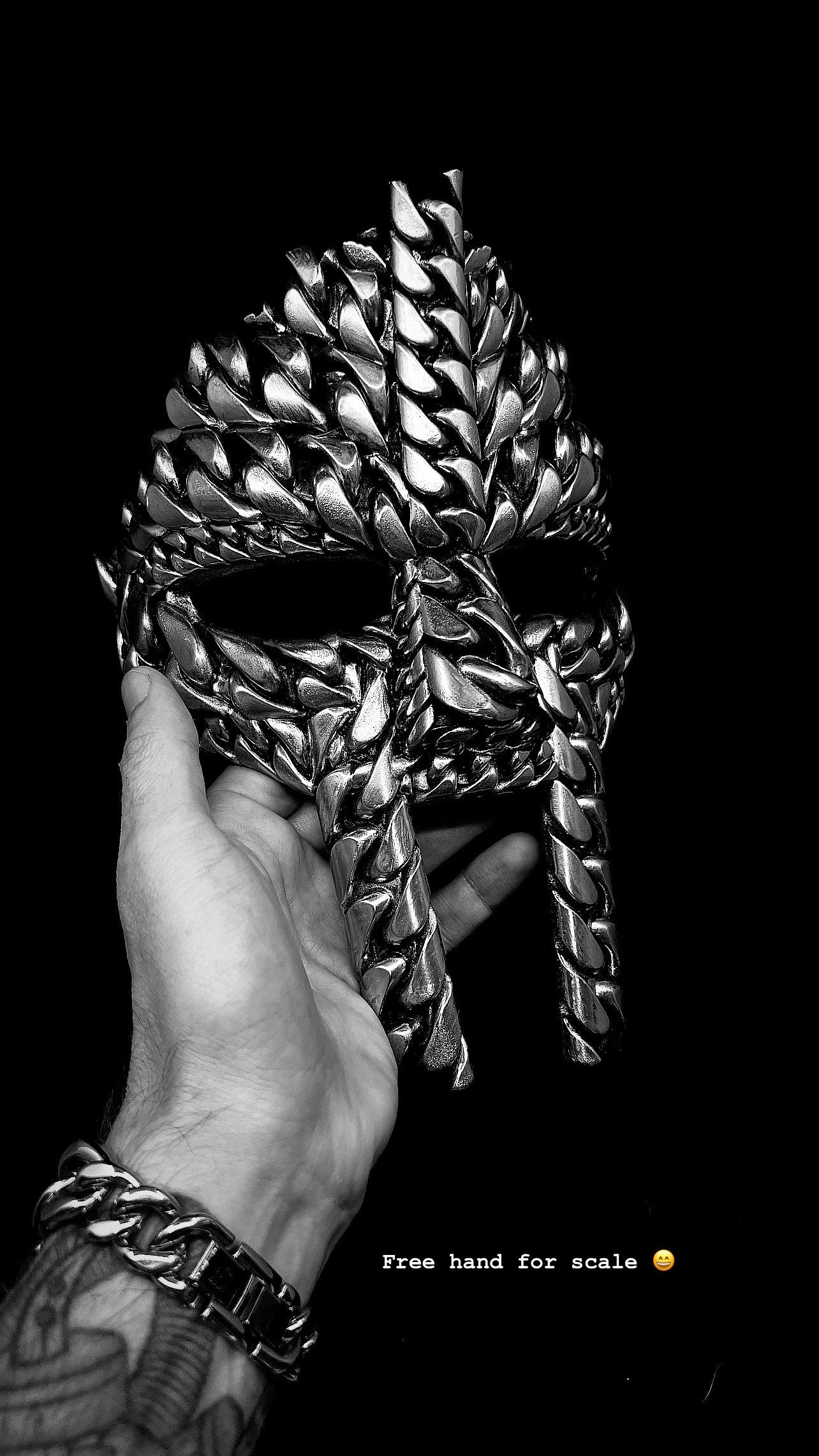 Cuban Link DOOM Mask