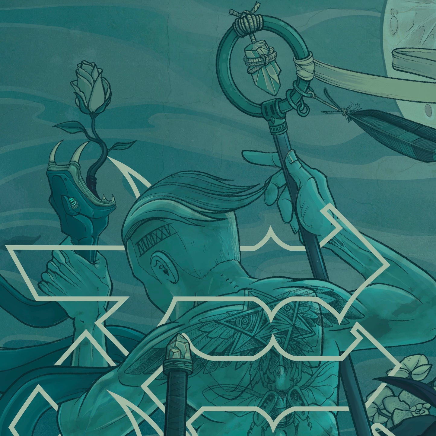 'Balance of Duality' Pool Table Felt