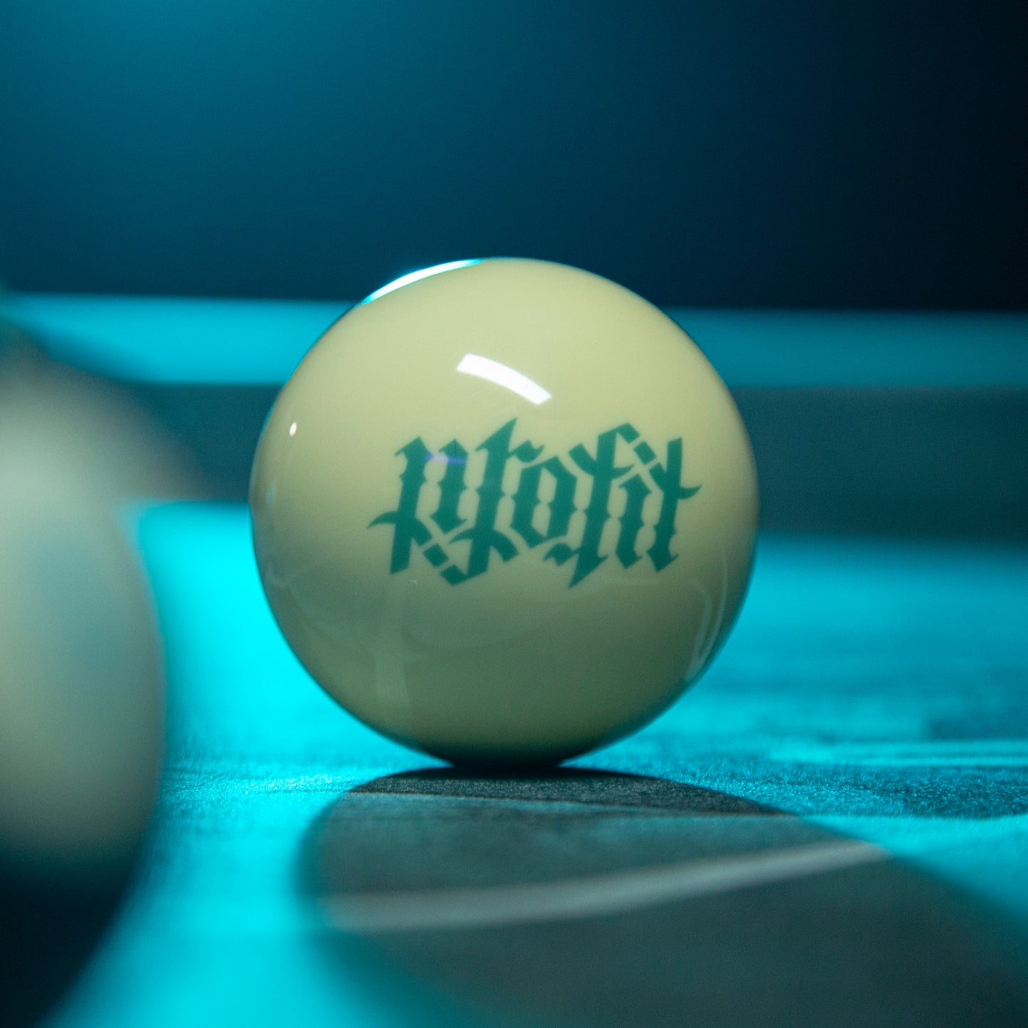 Profit Ambigram Cue Ball
