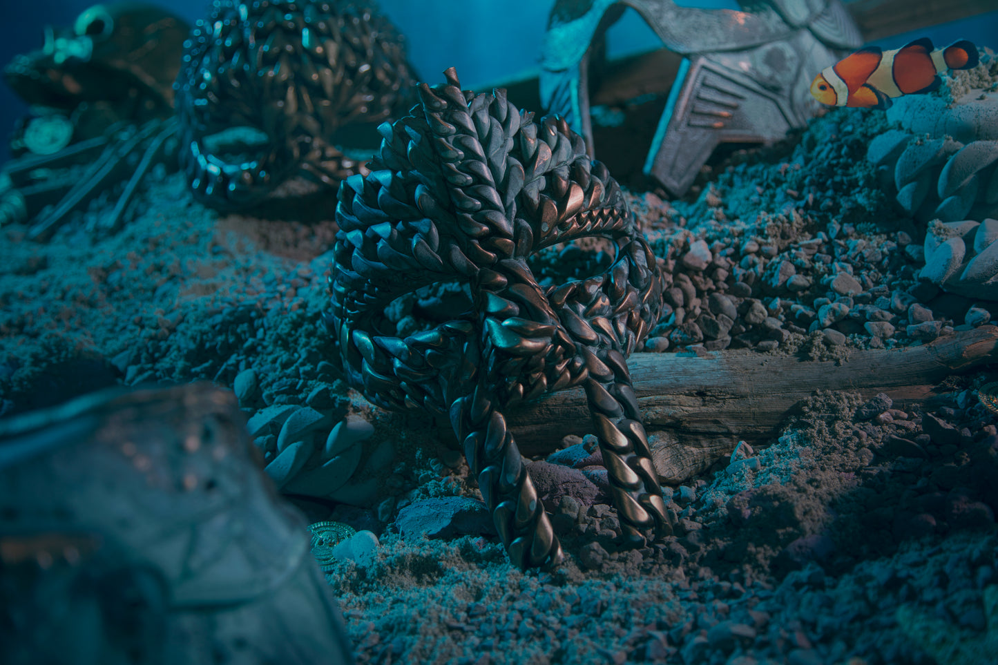 SUNKEN: Cuban Link DOOM Mask