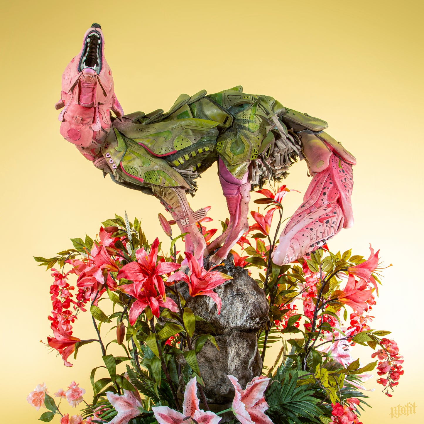 Sneaker Coyote Enamel Pin