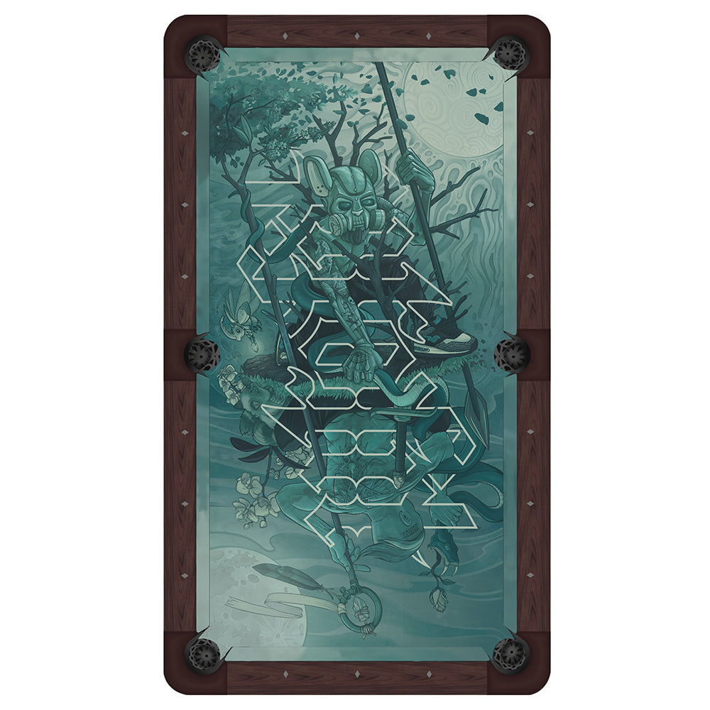 'Balance of Duality' Pool Table Felt