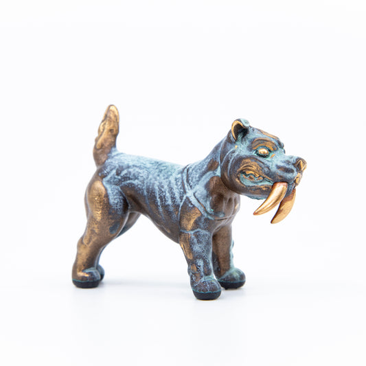 SUNKEN: Mini La Brea the Saber Tooth Pit Bull