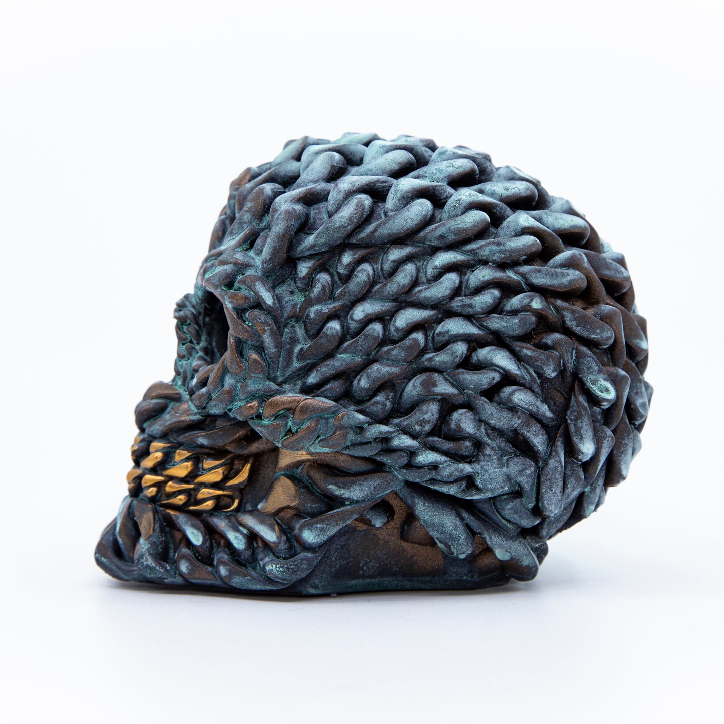 SUNKEN: Cuban Link Skull No.3