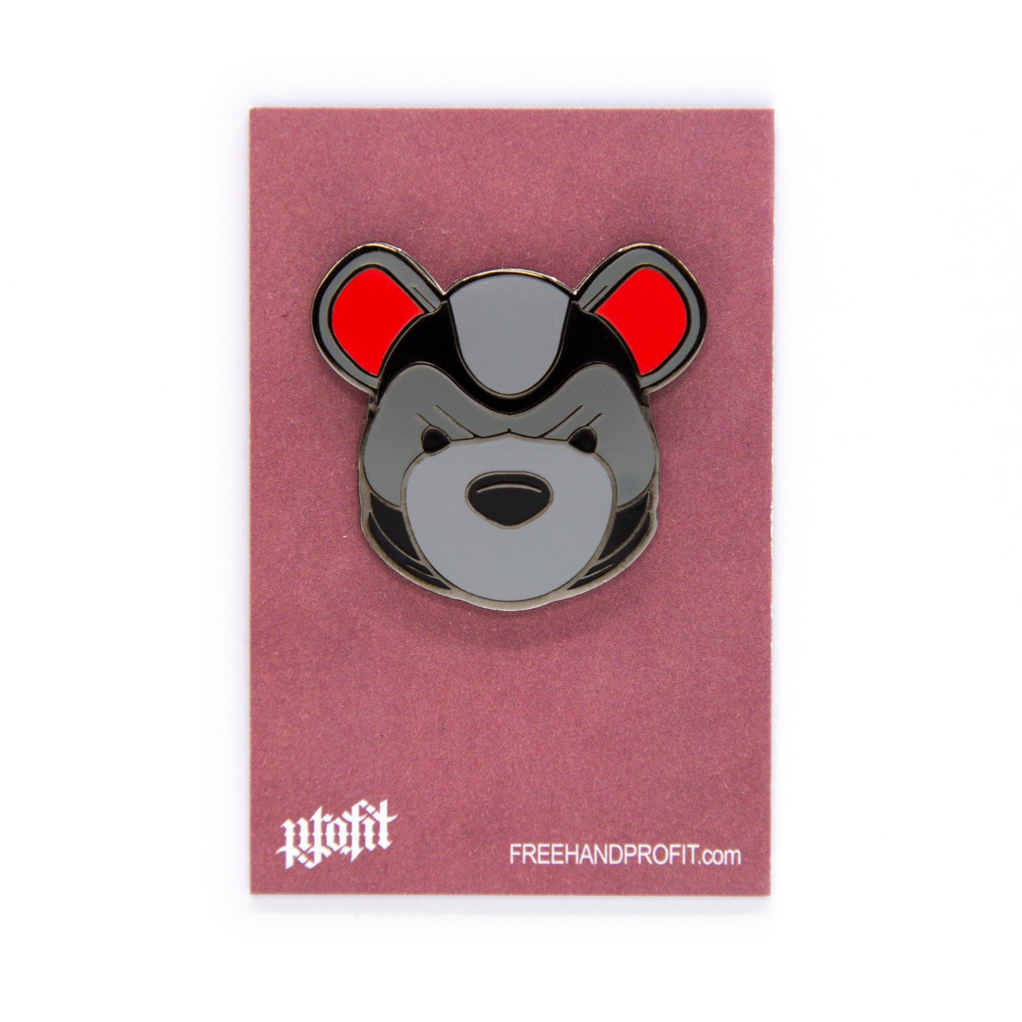 Bear With Me Enamel Pin