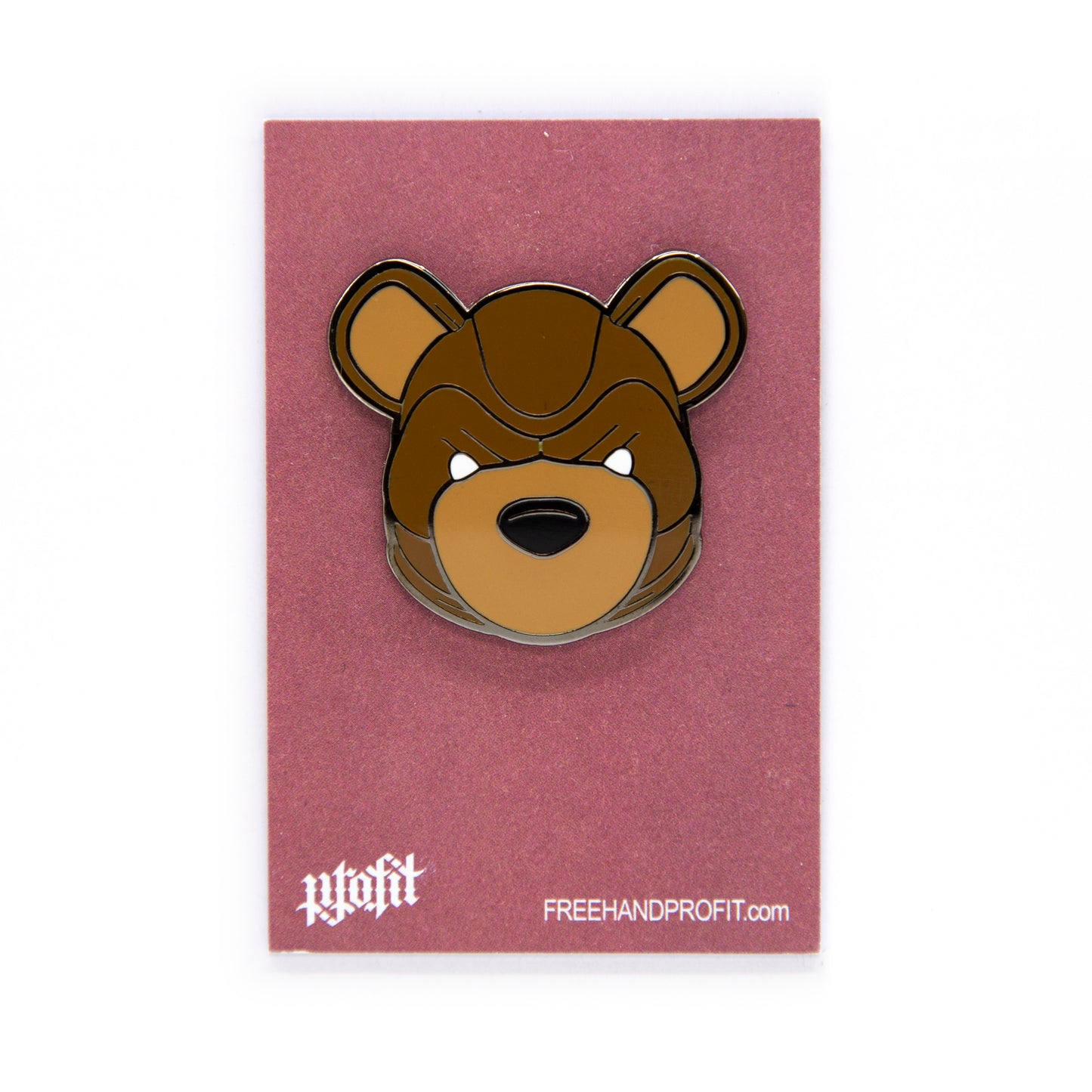 Bear With Me Enamel Pin