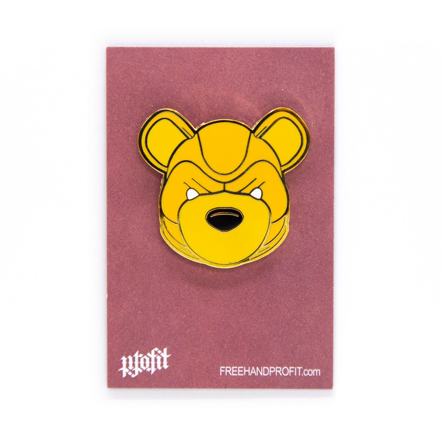 Bear With Me Enamel Pin