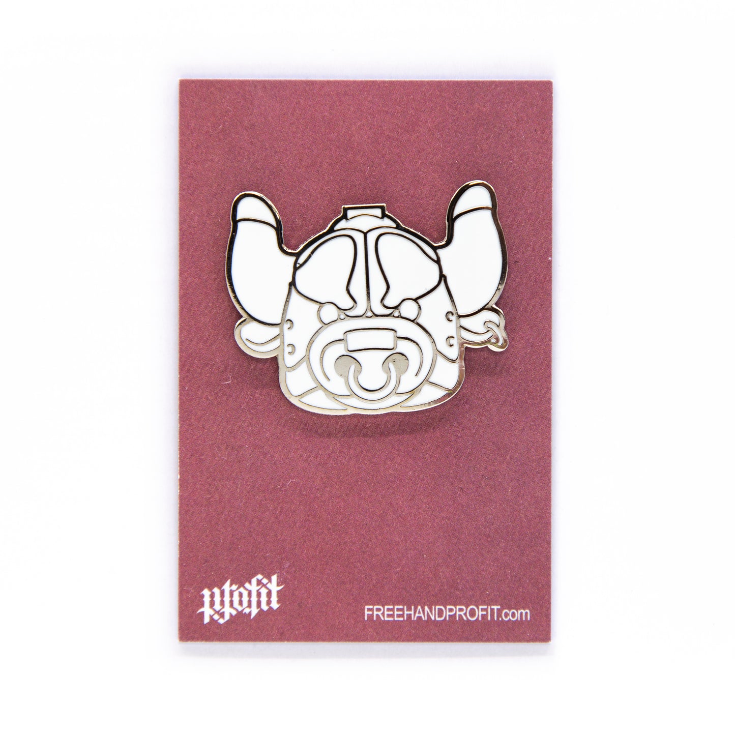 Bull Headed Enamel Pin