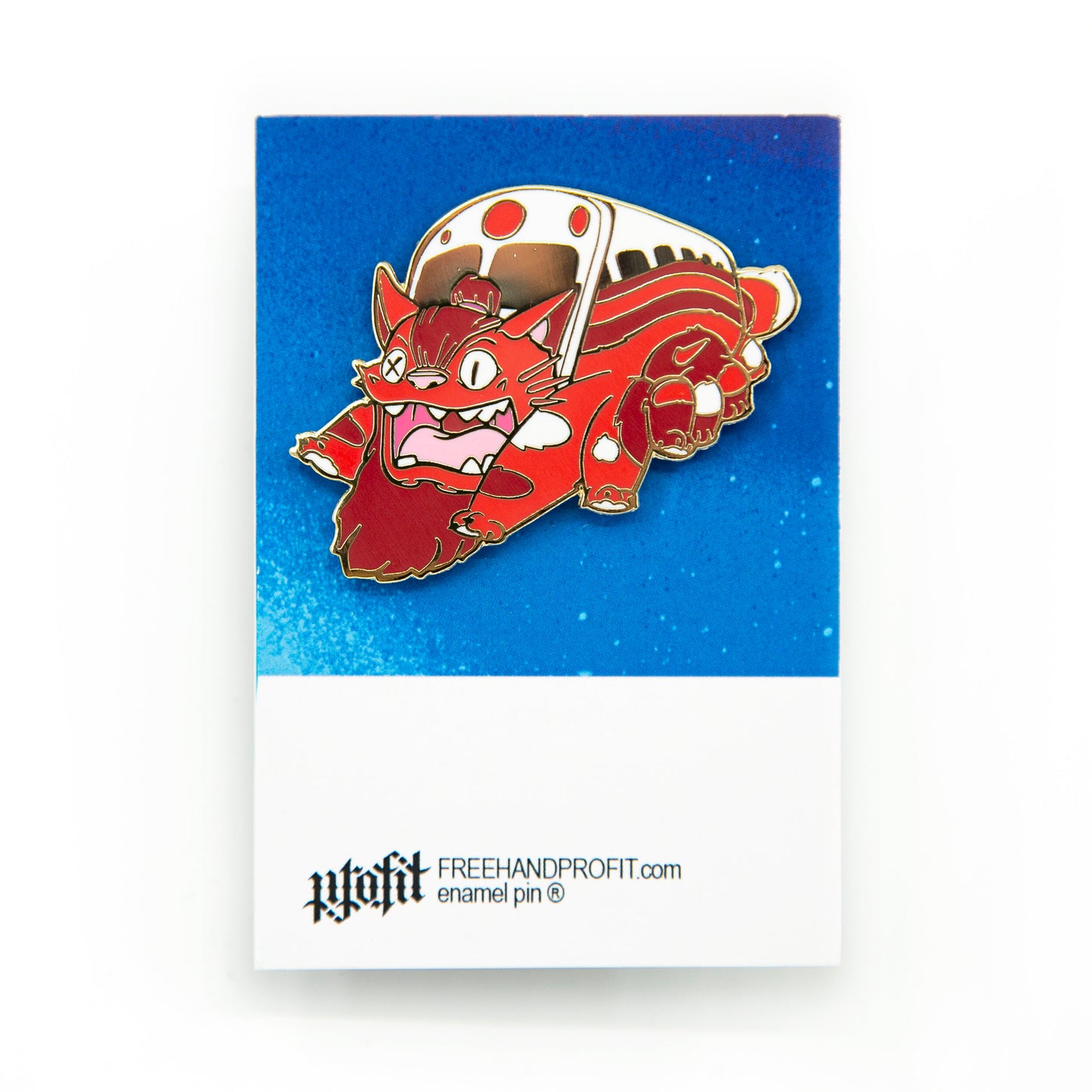 Wotherspoon Cat Bus Enamel Pin