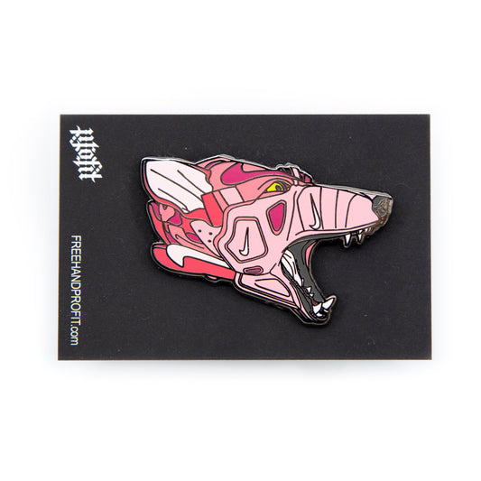 Sneaker Coyote Enamel Pin
