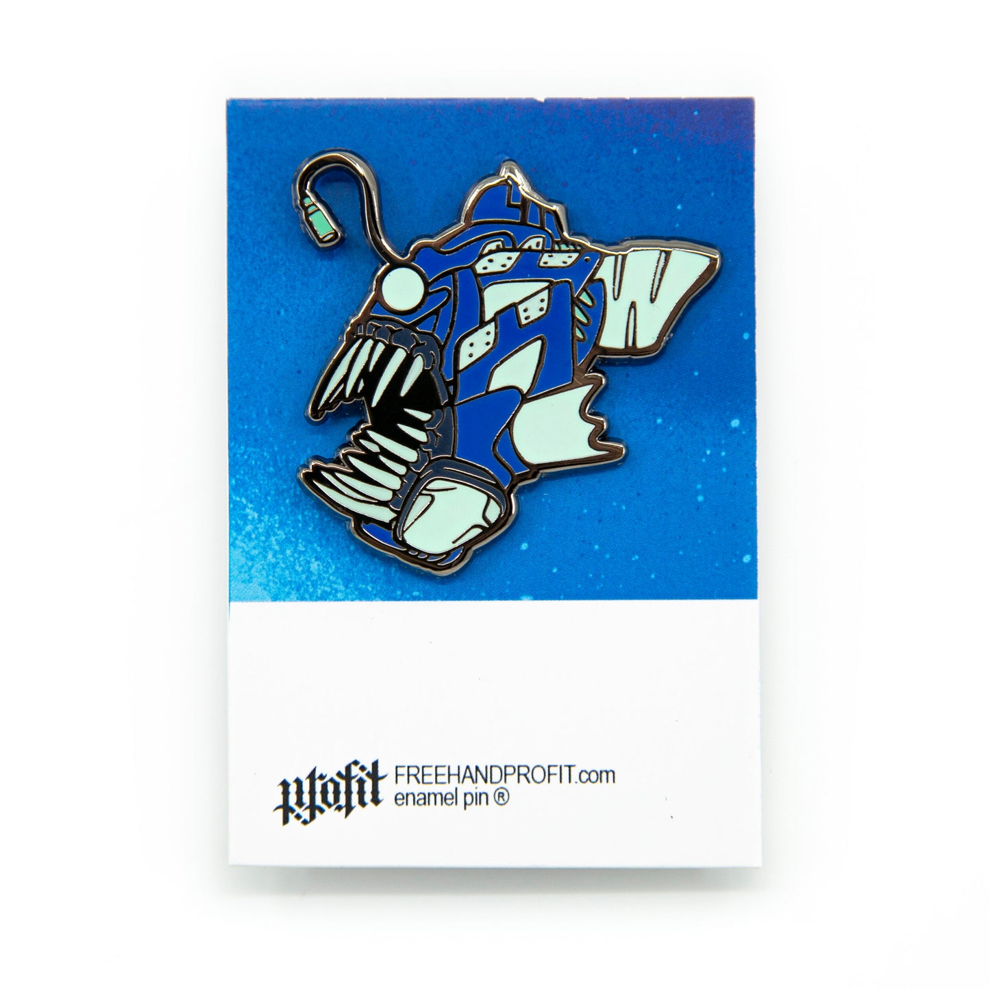DB5 Angler Fish Gas Mask Enamel Pin