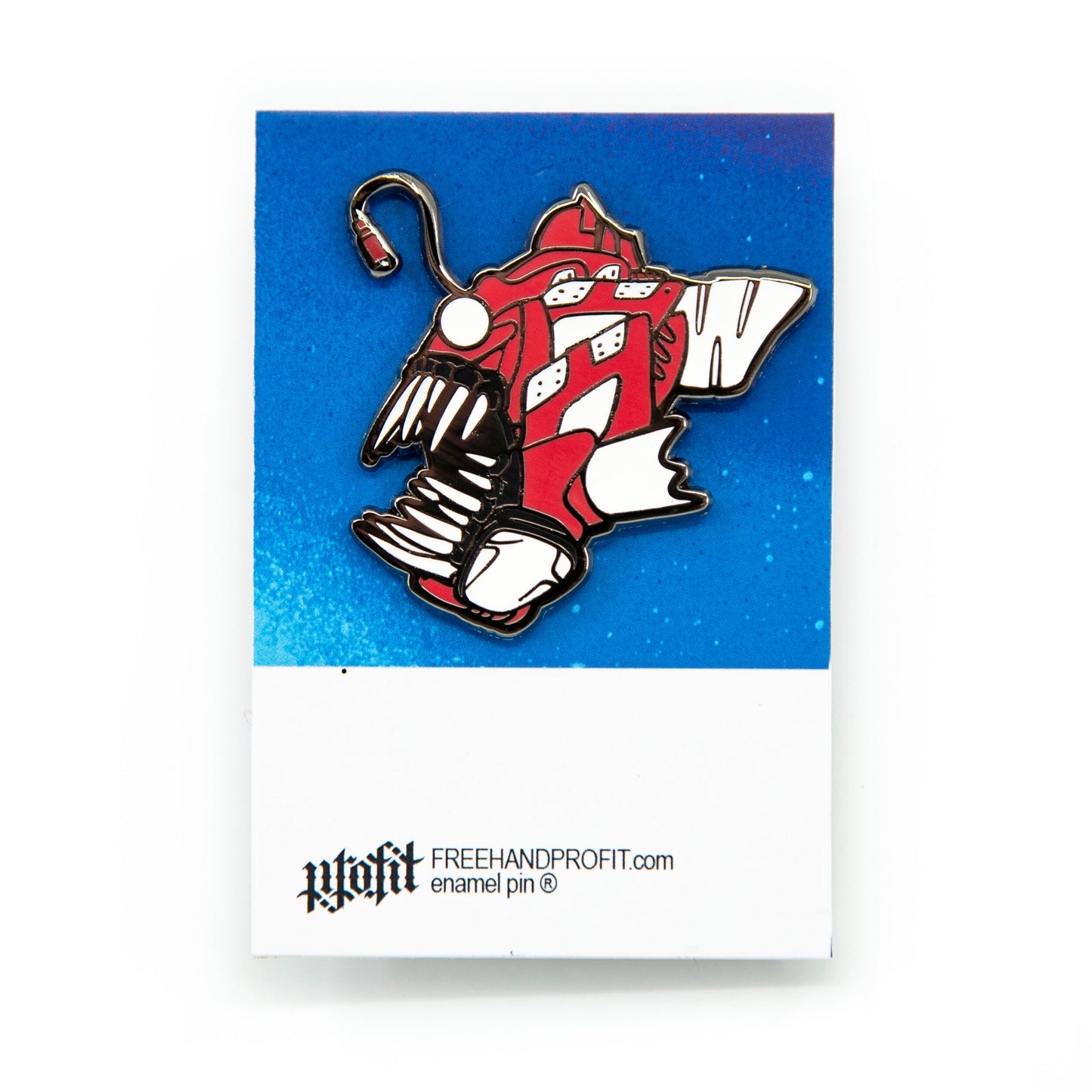 DB5 Angler Fish Gas Mask Enamel Pin