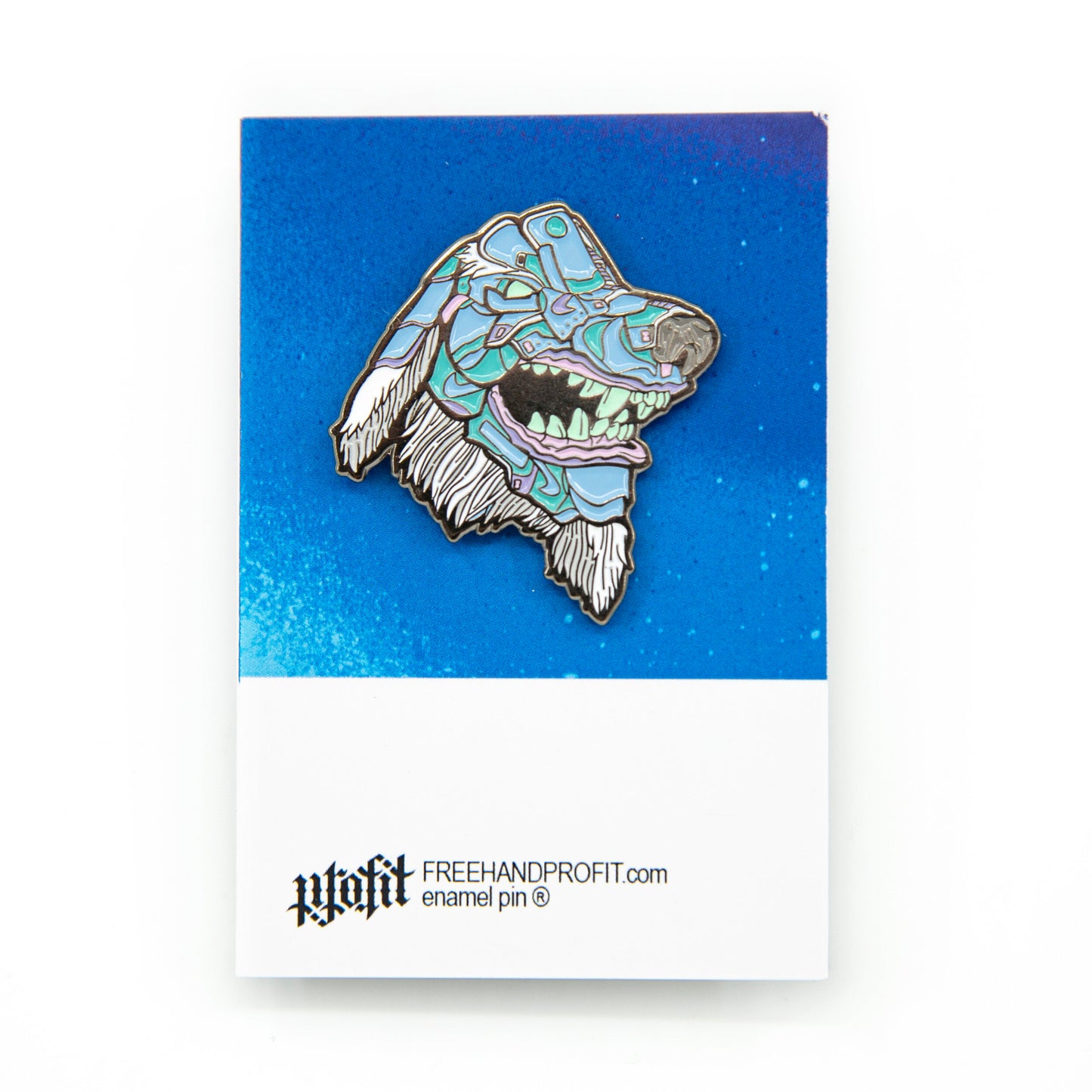 Falkor Sneaker Mask Enamel Pin