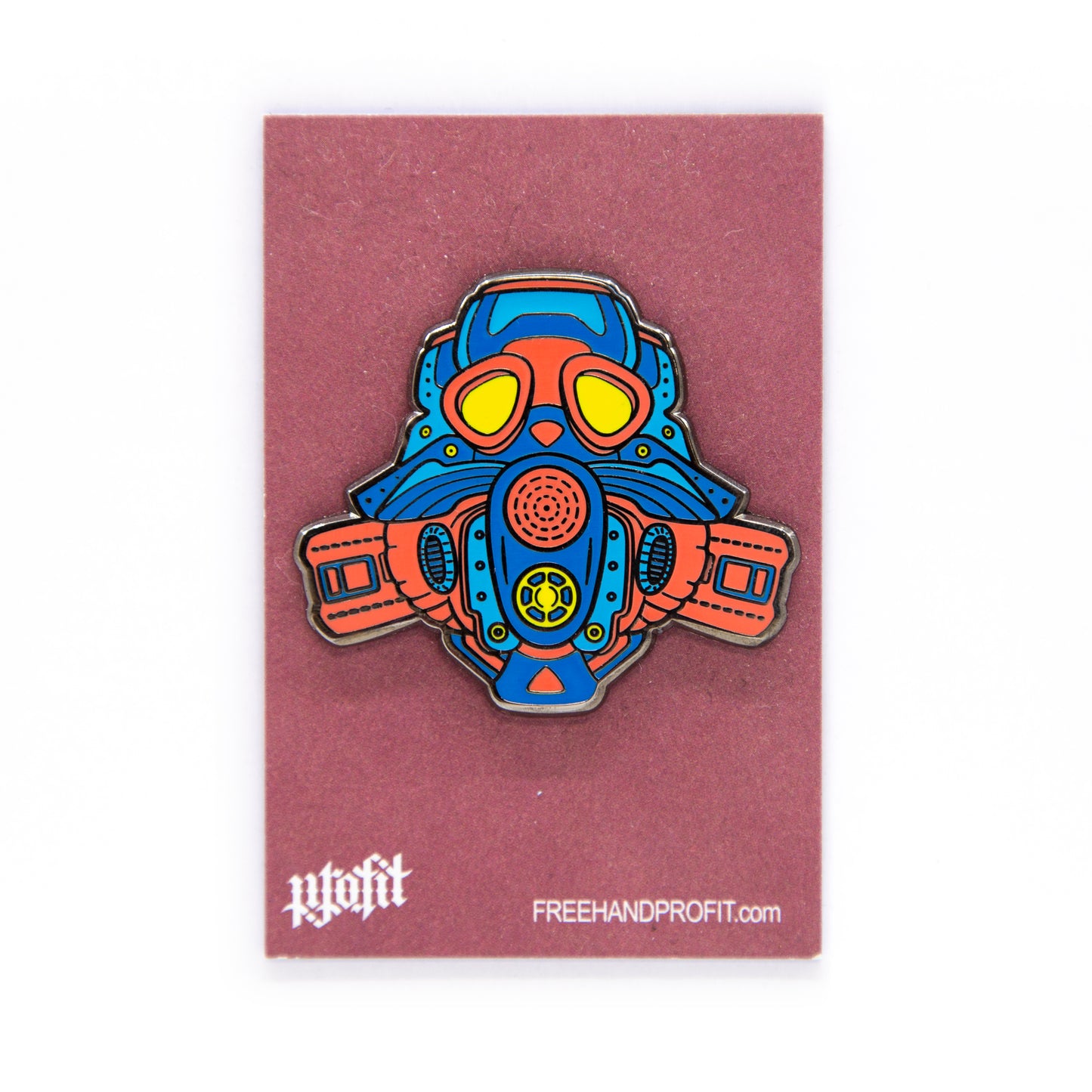 Puma 03 Sneaker Gas Mask Enamel Pin