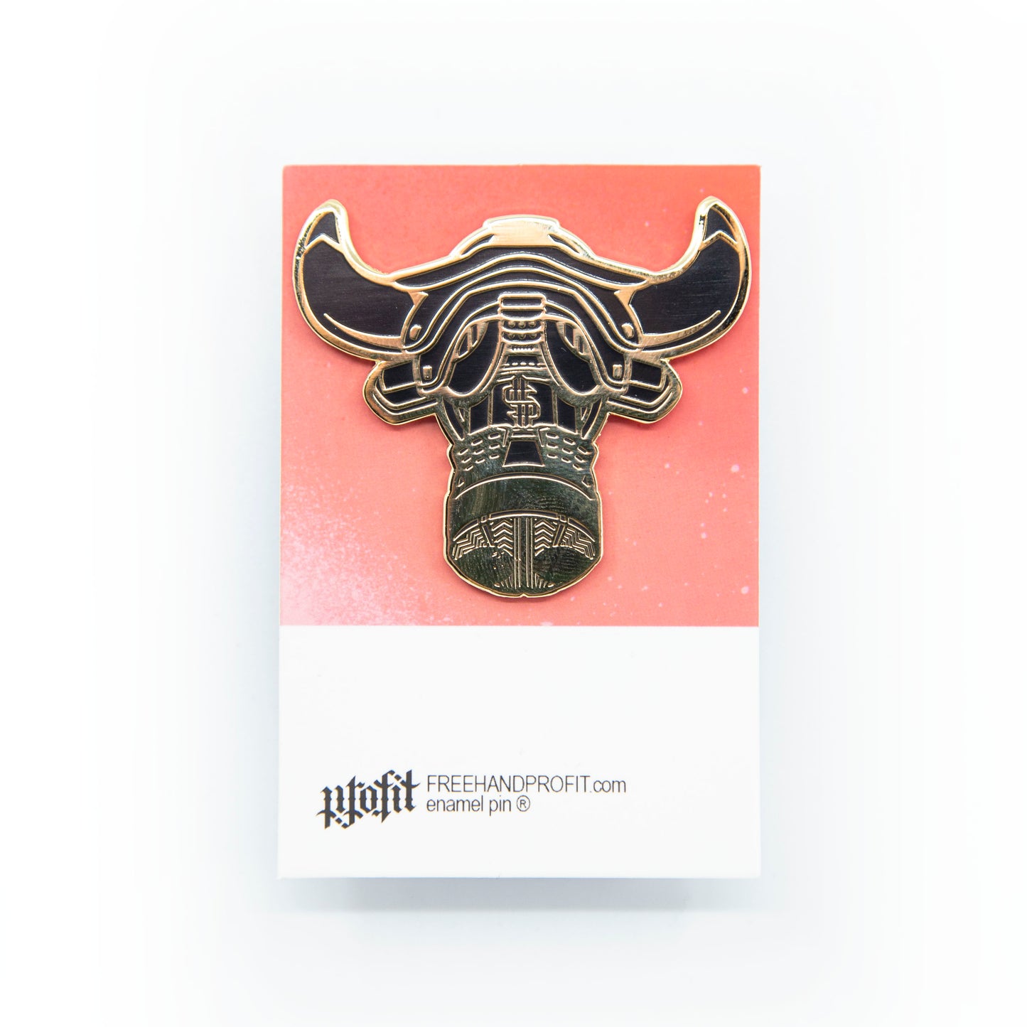 Toro IV Gas Mask Enamel Pin