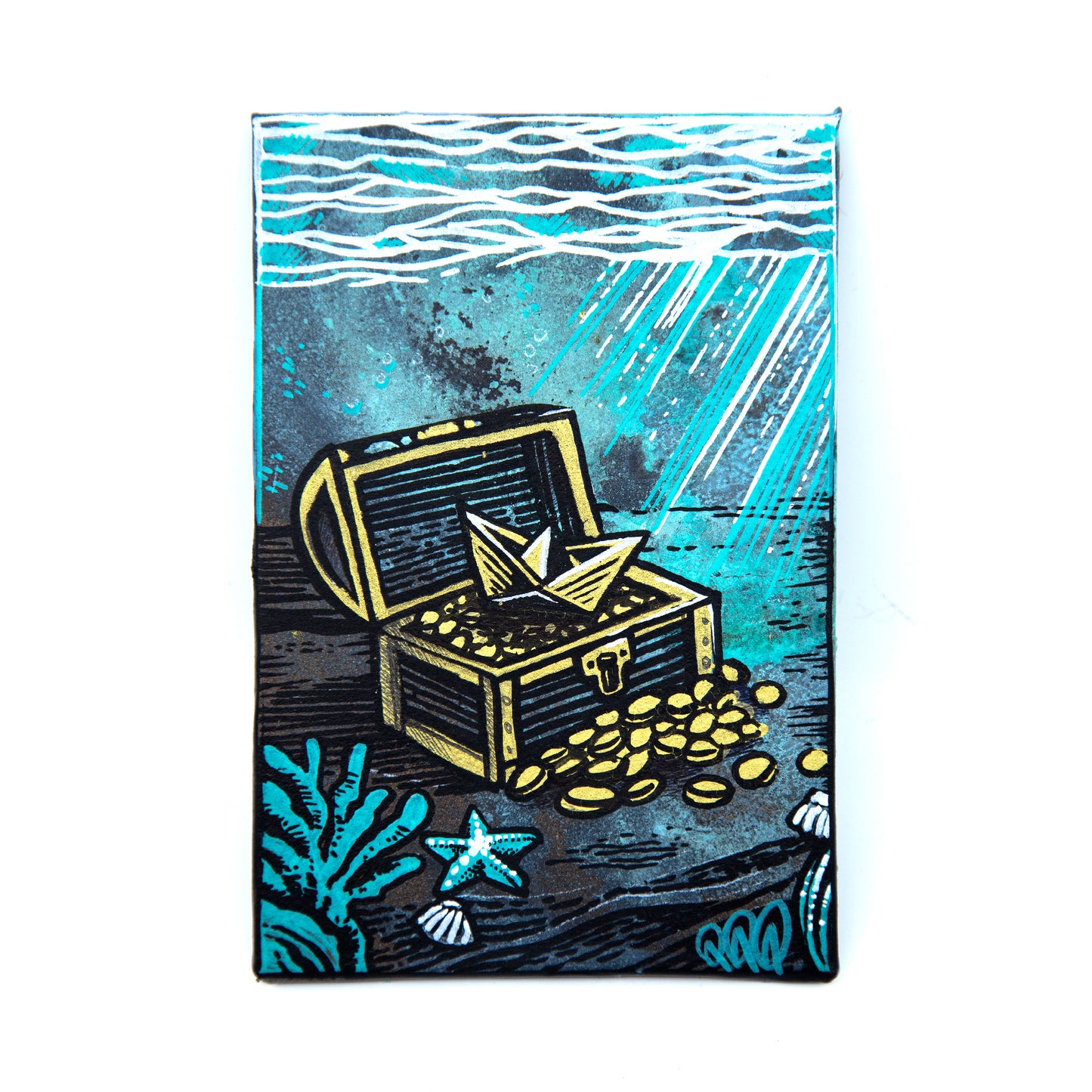 SUNKEN series: SUNKEN Paintings