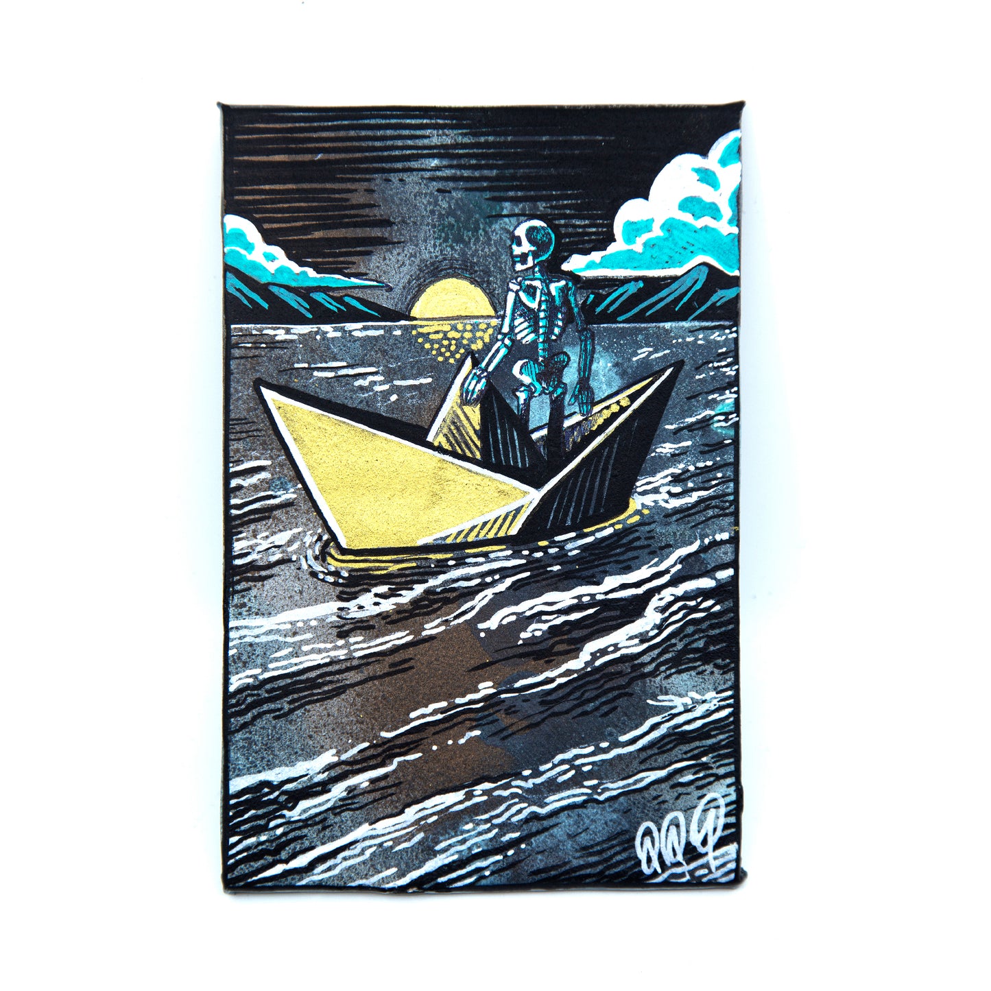 SUNKEN series: SUNKEN Paintings