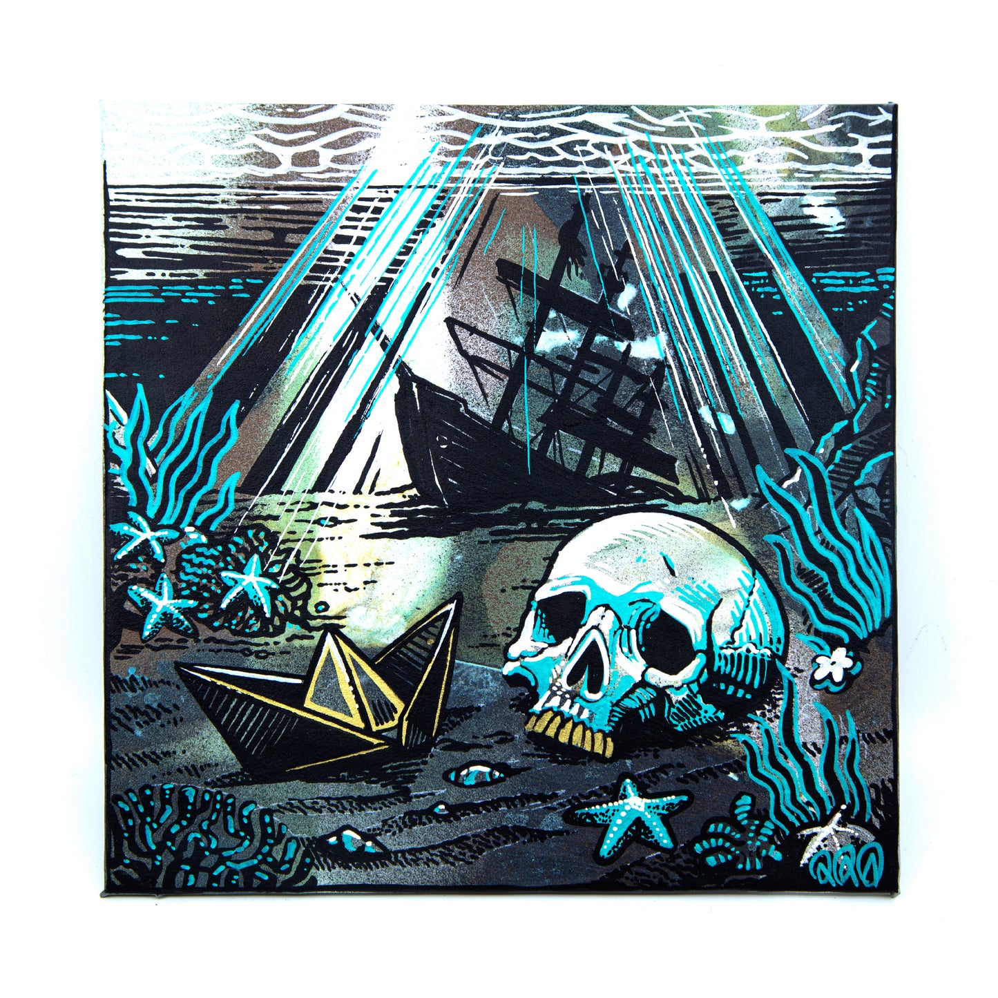 SUNKEN series: SUNKEN Paintings