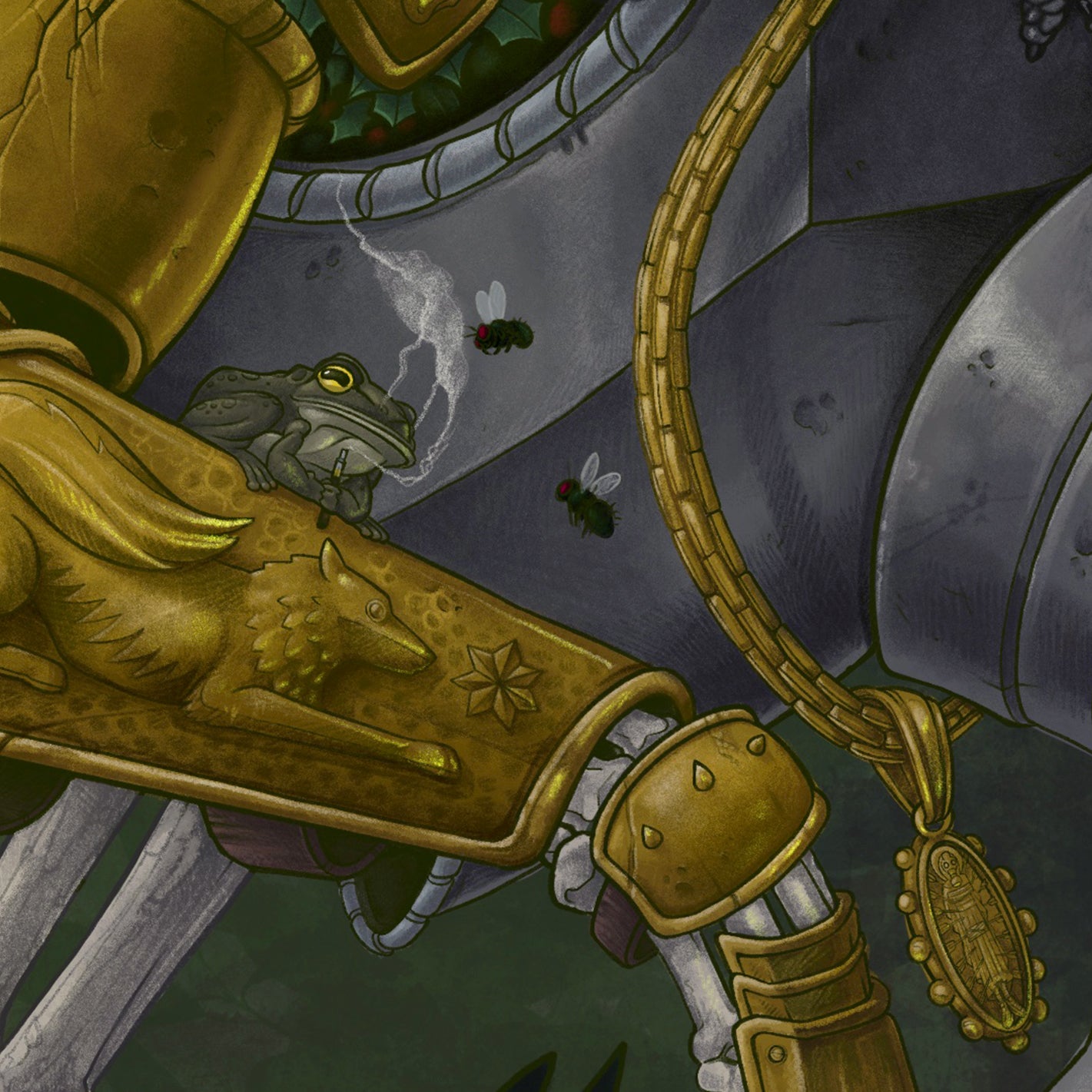 'An Honorable Death' 12"x18" Giclée Print