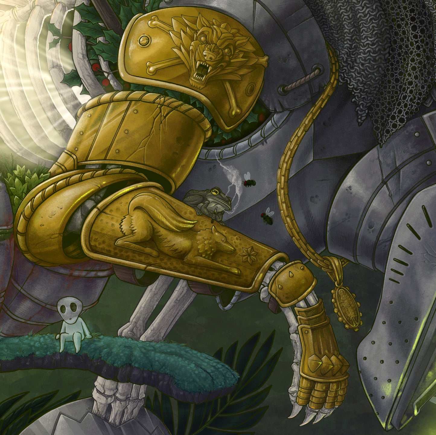 'An Honorable Death' 12"x18" Giclée Print