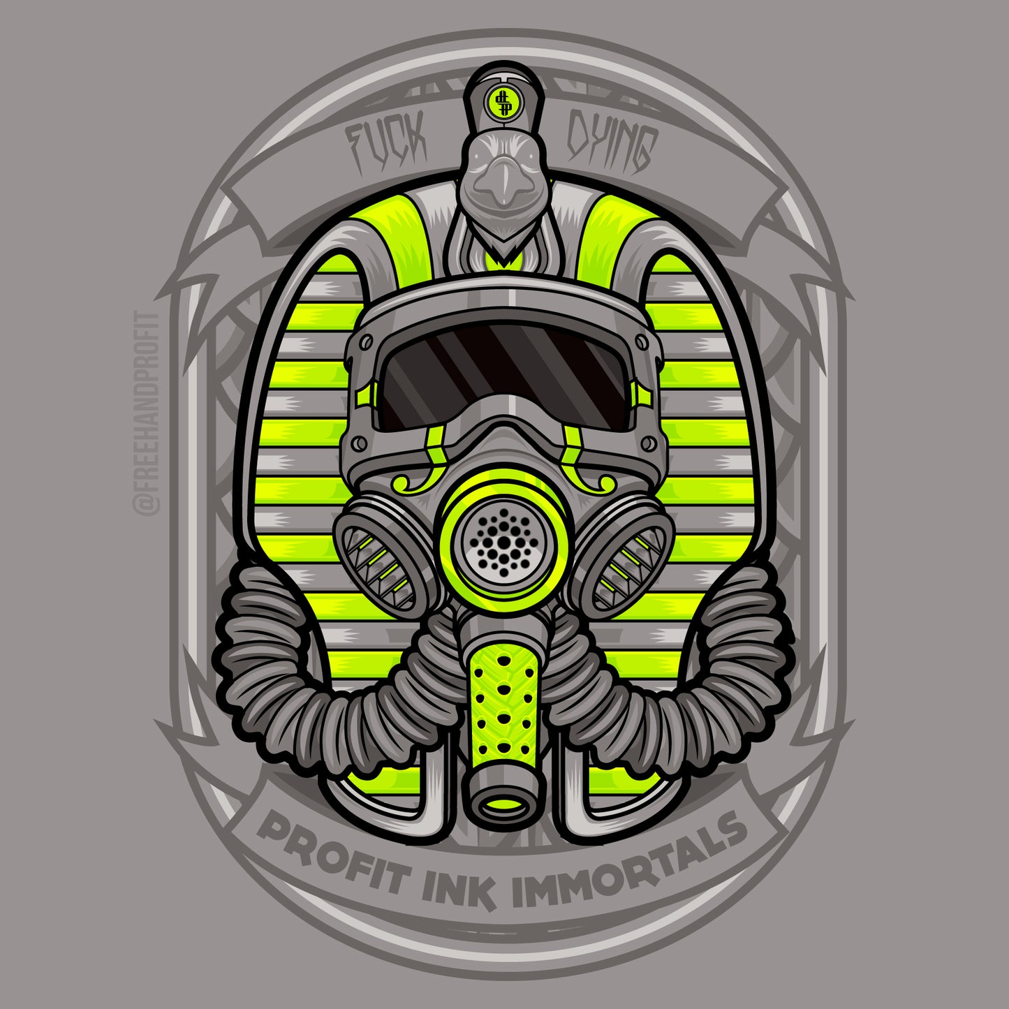Tutbebombin G.A.S. Mask Enamel Pin