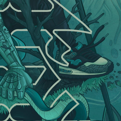 'Balance of Duality' Pool Table Felt