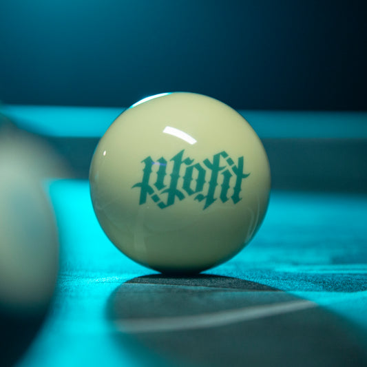 Profit Ambigram Cue Ball