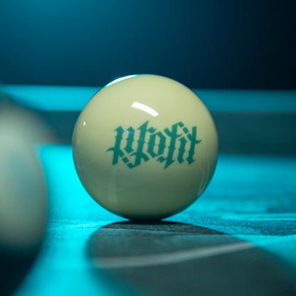 Profit Ambigram Cue Ball
