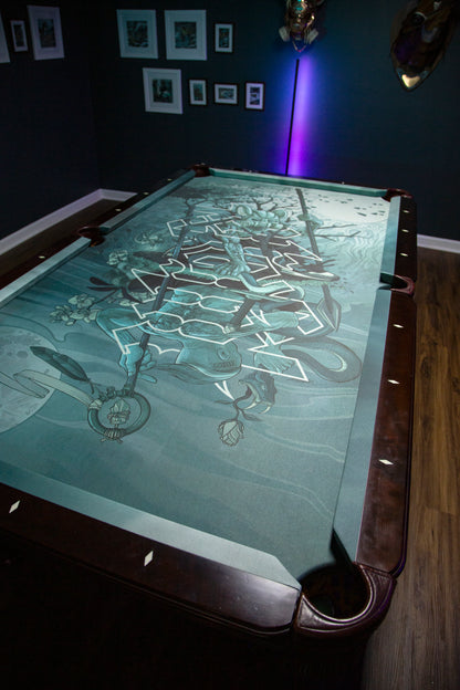 'Balance of Duality' Pool Table Felt