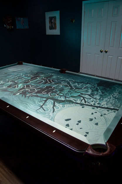 'Balance of Duality' Pool Table Felt