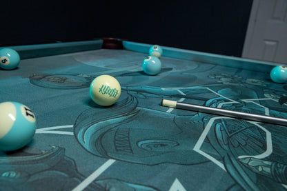 'Balance of Duality' Pool Table Felt