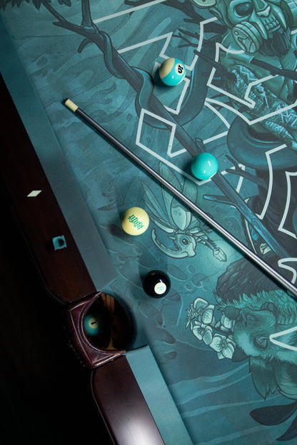 'Balance of Duality' Pool Table Felt