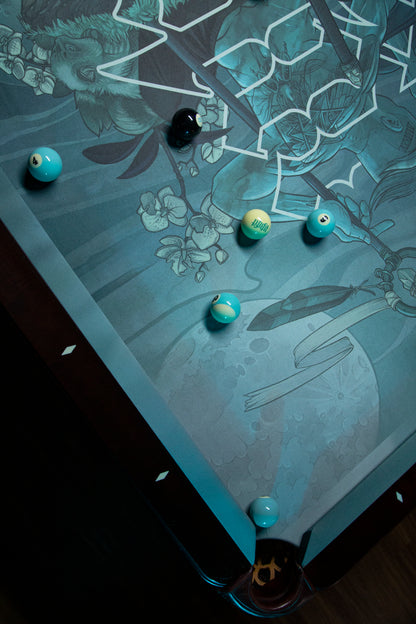 'Balance of Duality' Pool Table Felt