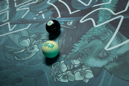 'Balance of Duality' Pool Table Felt