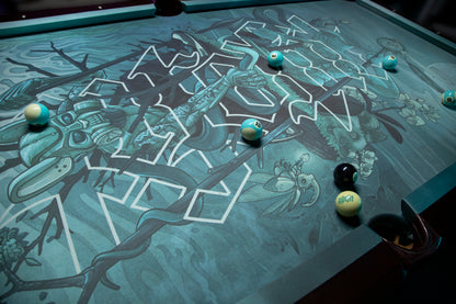 'Balance of Duality' Pool Table Felt