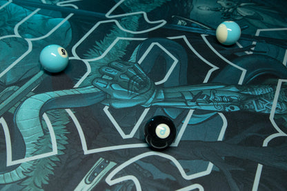 'Balance of Duality' Pool Table Felt