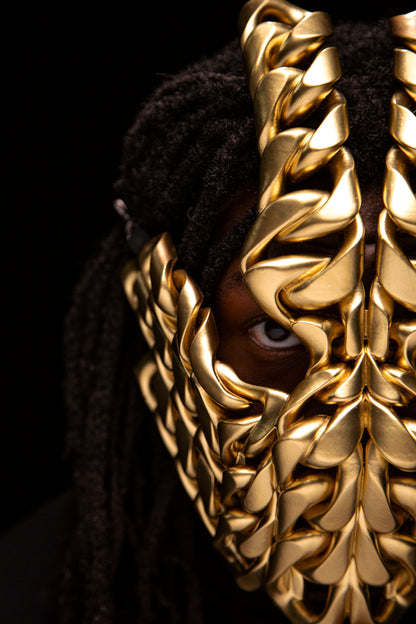 Cuban Link "Lion's Crown" Mask