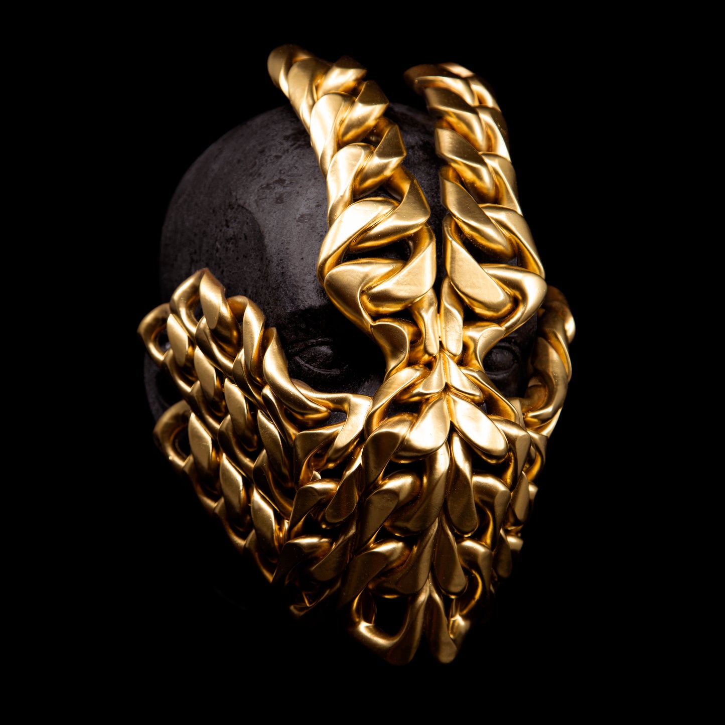 Cuban Link "Lion's Crown" Mask