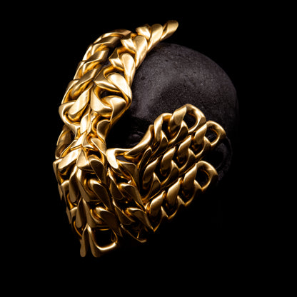 Cuban Link "Lion's Crown" Mask