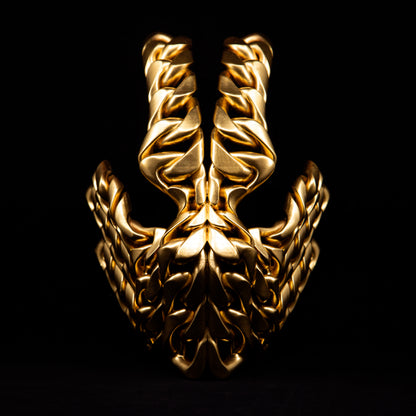 Cuban Link "Lion's Crown" Mask