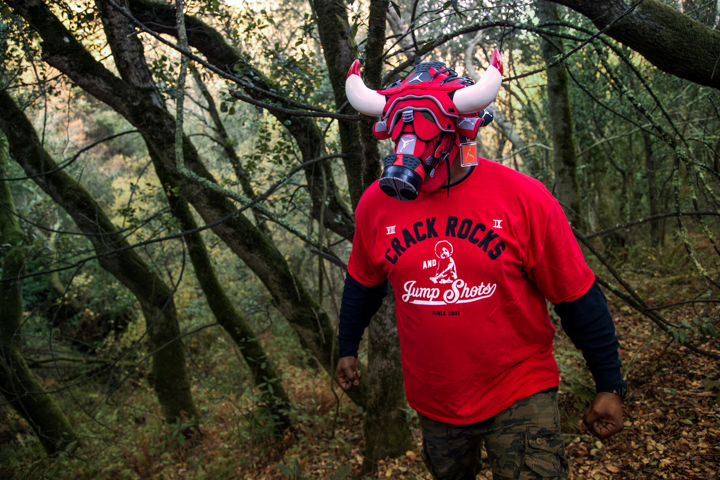 Toro IV Gas Mask Enamel Pin