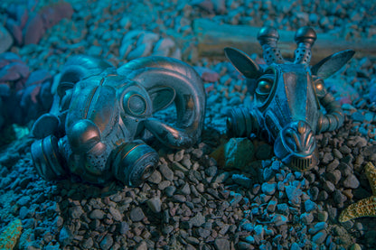 SUNKEN: Ram & Giraffe G.A.S. Masks