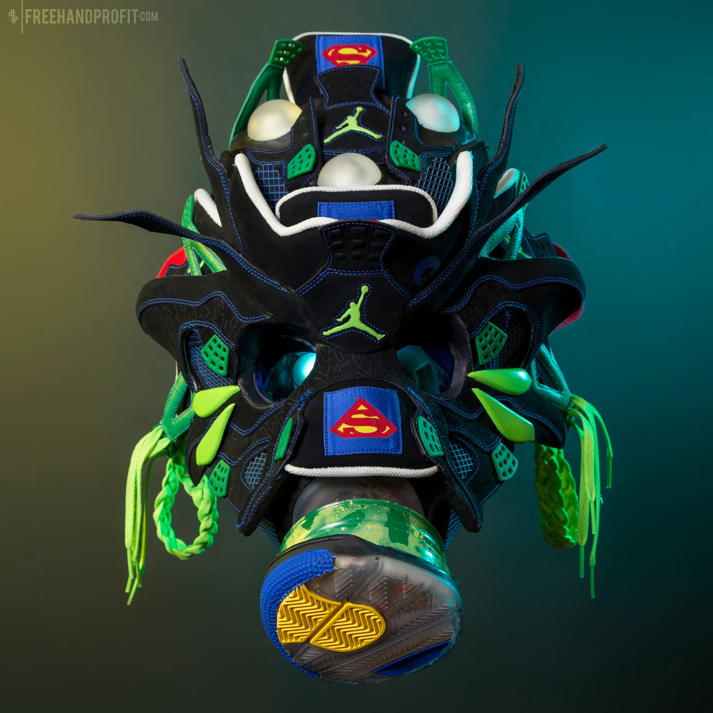 Brainiac IV Gas Mask Enamel Pin