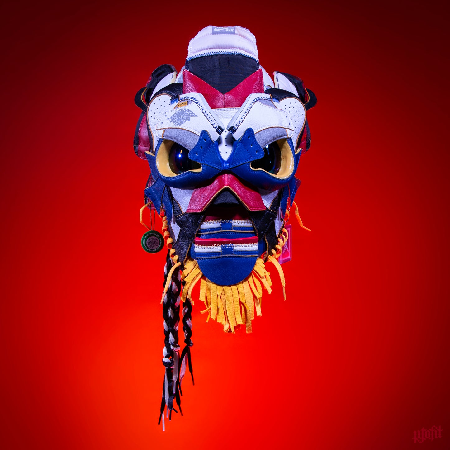 Union 1 Sneaker Mask Enamel Pin