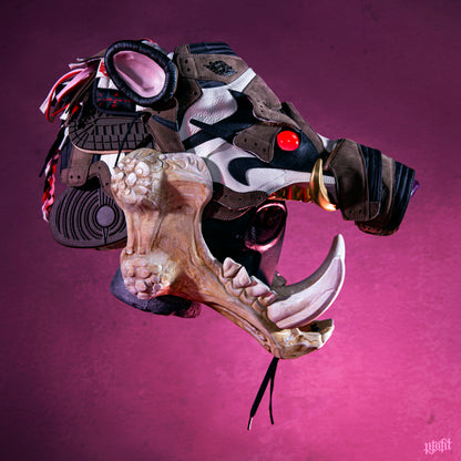 Travis 1 Boar Mask Enamel Pin