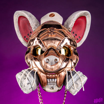 Pest Sneaker Mask Enamel Pin