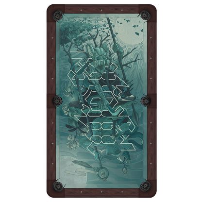 'Balance of Duality' Pool Table Felt