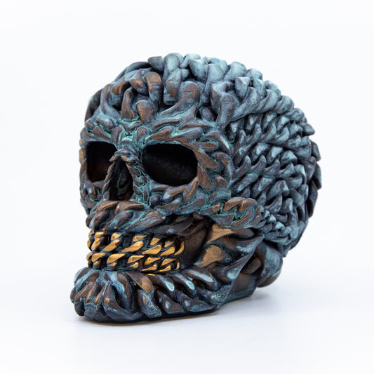 SUNKEN: Cuban Link Skull No.3