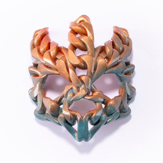 SUNKEN: Cuban Link "Trident" Mask