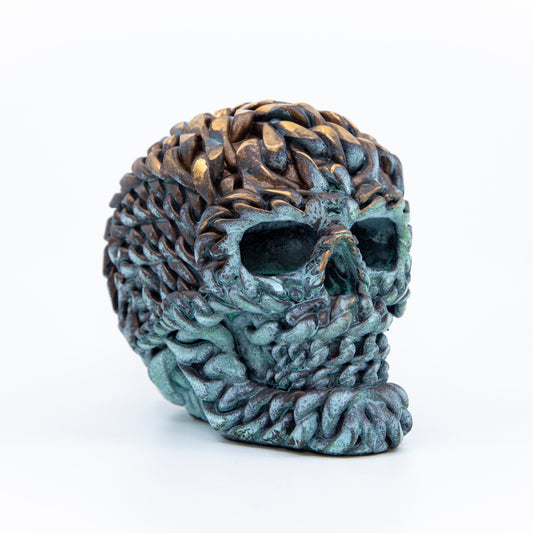 SUNKEN: Cuban Link Skull No.2